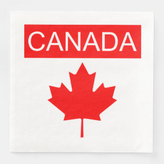 Canada Maple Leaf  Napkin