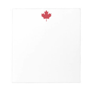 Canada Maple Leaf Notepad