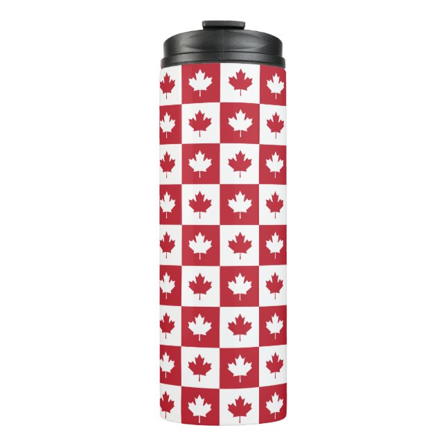 Canada Maple Leaf Pattern Tumbler (Front)