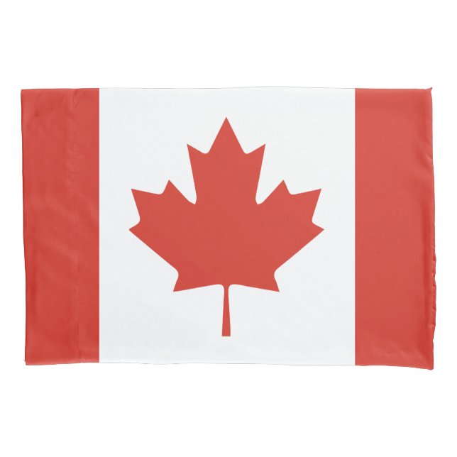 CANADA MAPLE LEAF PILLOWCASE (Front)