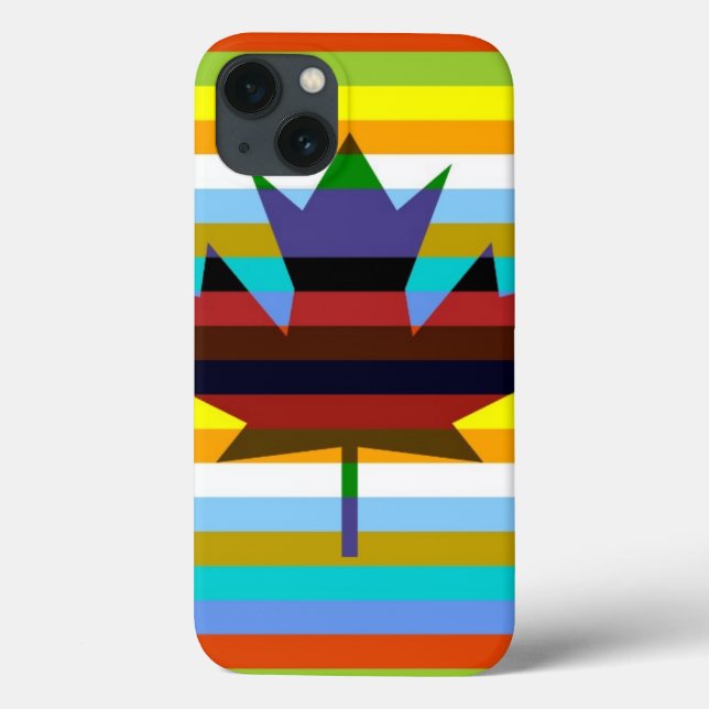 Canada Maple Leaf Pop Art Case-Mate iPhone Case (Back)