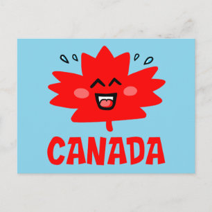 Canada Maple Leaf Postcard