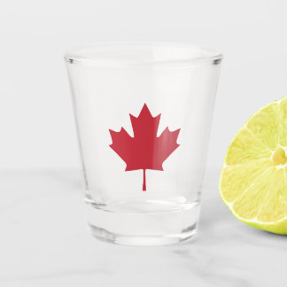 Canada Maple Leaf Shot Glass