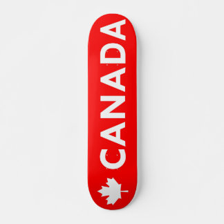 Canada Maple Leaf Skate Deck