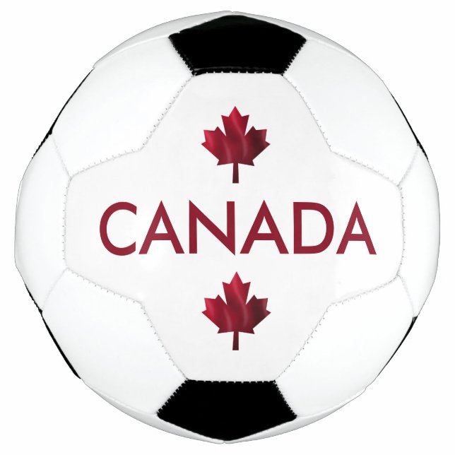 Canada Maple Leaf Soccer Ball (Front)