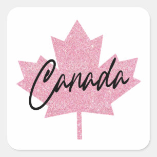 Canada Maple leaf Square Sticker