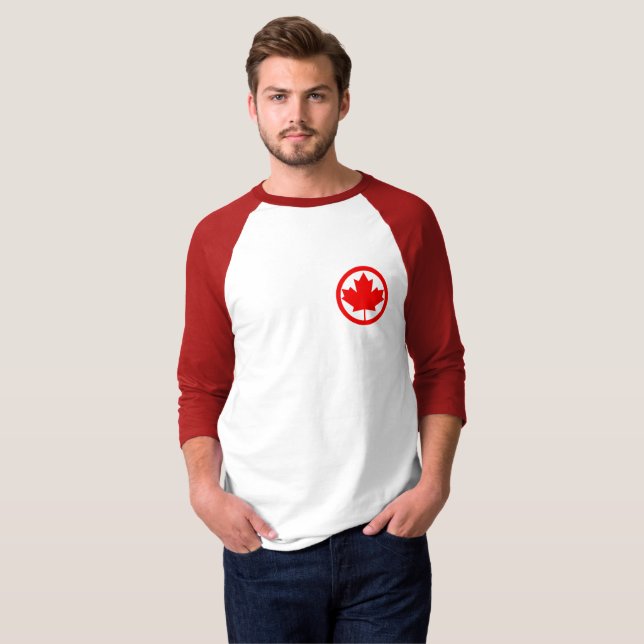 Canada Maple Leaf    T-Shirt (Front Full)