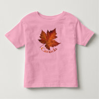 Canada Maple Leaf Toddler T-shirt Canada Souvenir
