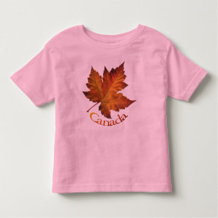 Canada Maple Leaf Toddler T-shirt Canada Souvenir