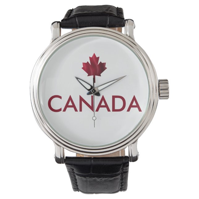 Canada Maple Leaf Watch (Front)