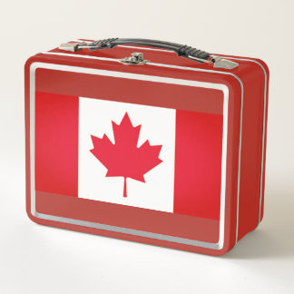 CANADA METAL LUNCH BOX