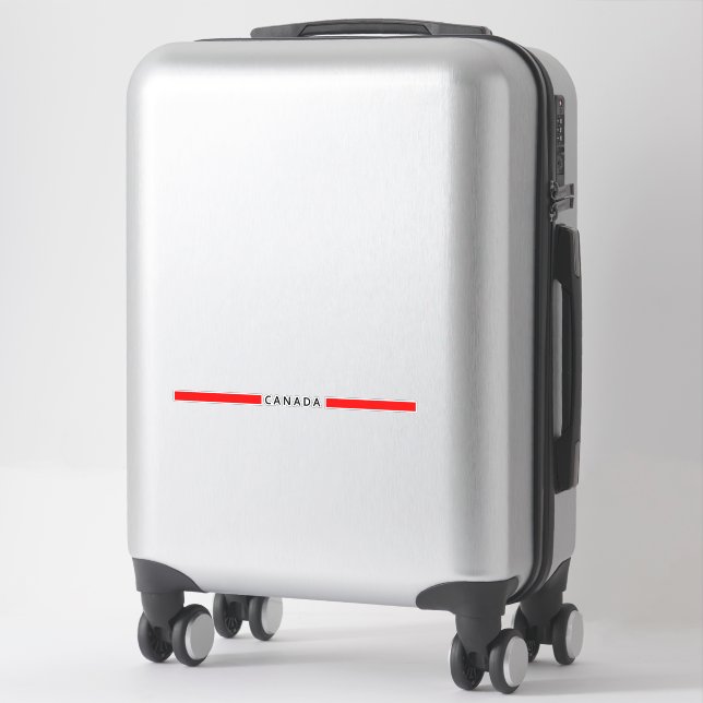 Canada minimalistic flag (Suitcase)