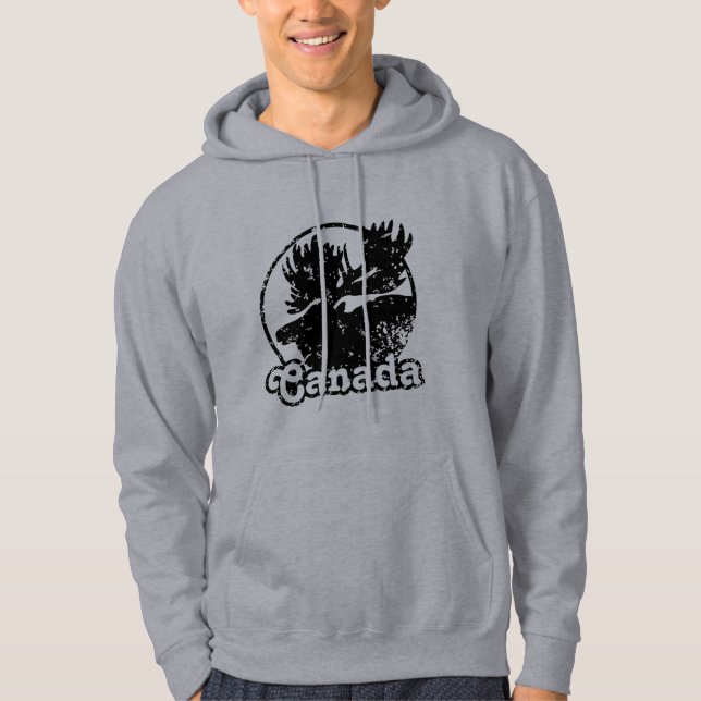 Canada Moose Hoodie (Front)