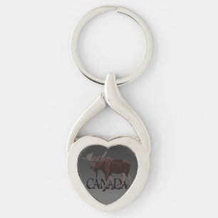 Canada Moose Key Chain Custom Canada Keychains