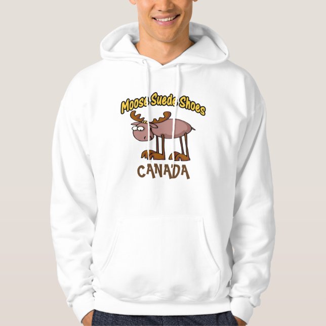 CANADA: Moose Suede Shoes Hoodie (Front)