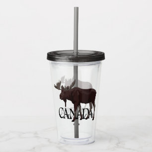 Canada Moose Tumbler Personalised Canada Gifts