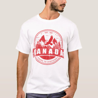 Canada Mountains Yours to Discover T-Shirt