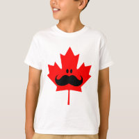 Canada Moustache - A moustache on red maple