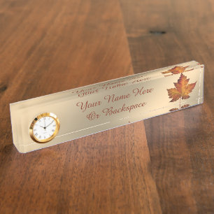 Canada Name Plates Personalised Canada Name Plate