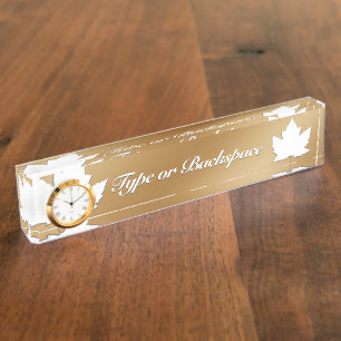 Canada Name Plates Personalised Canada Name Plate