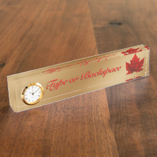 Canada Name Plates Personalised Canada Name Plate