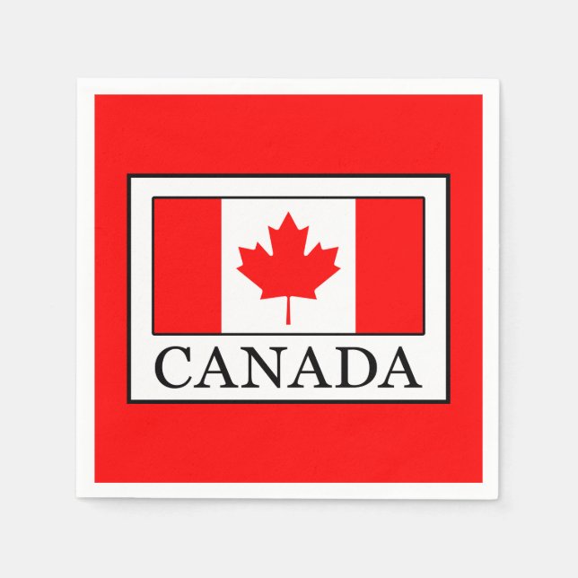 Canada Napkin (Front)
