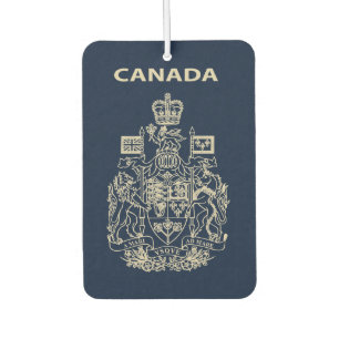 Canada national emblem car air freshener