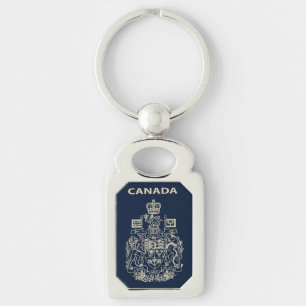 Canada national emblem key ring
