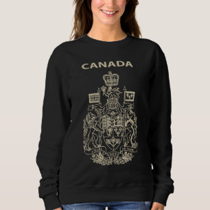 Canada national emblem sweatshirt