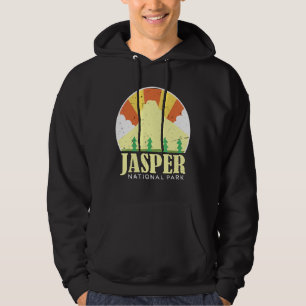 Canada National Park Jasper Alberta Souvenir Icefi Hoodie