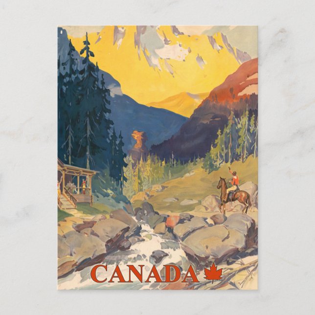 Canada, National Park Postcard (Front)