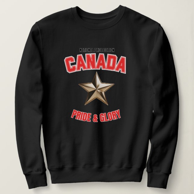 Canada National Pride Edition Women's Sweatshirt (Design Front)