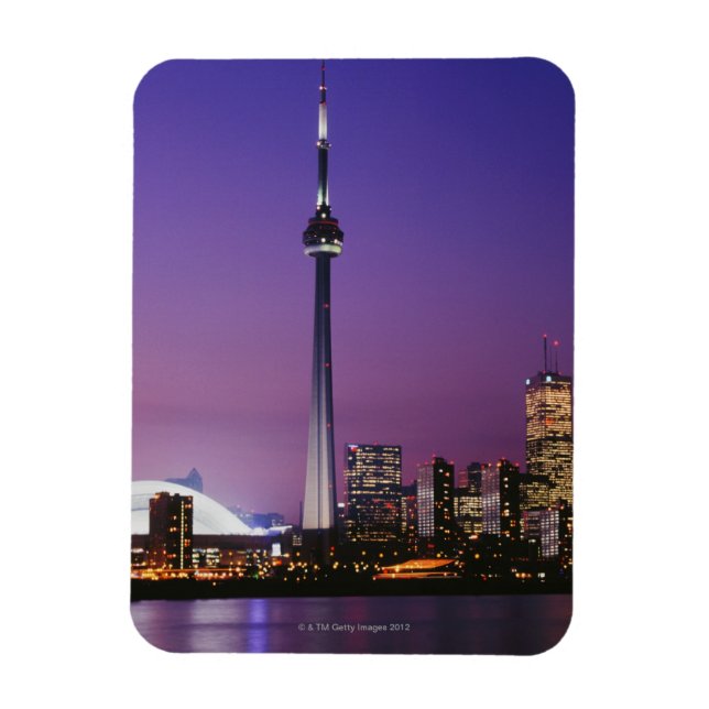 Canada National Tower, Toronto, Canada Magnet (Vertical)
