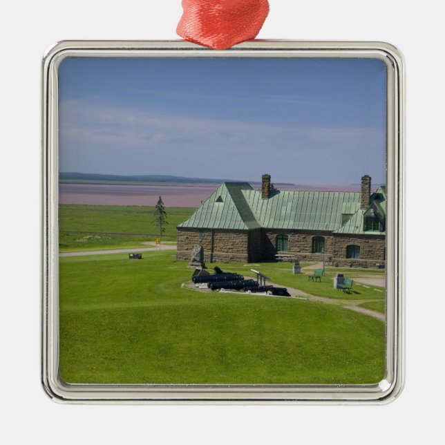 Canada, New Brunswick, Aulac. Fort Cumberland Metal Ornament (Front)