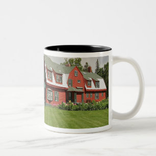 Canada, New Brunswick, Campobello Island. Two-Tone Coffee Mug