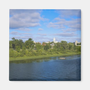 Canada, New Brunswick, Fredericton, City view Magnet
