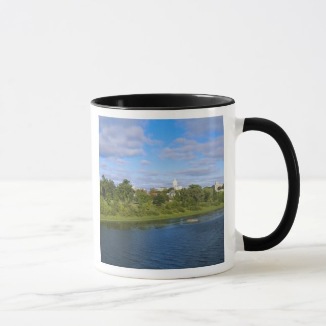 Canada, New Brunswick, Fredericton, City view Mug (Right)