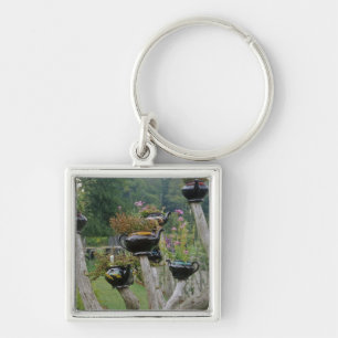 Canada, New Brunswick, St Andrews. Teapots Key Ring