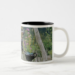 Canada, New Brunswick, St Andrews. Teapots Two-Tone Coffee Mug