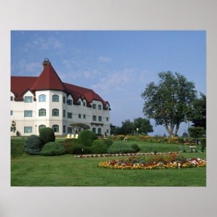 Canada, New Brunswick, St Andrews. The Fairmont Poster