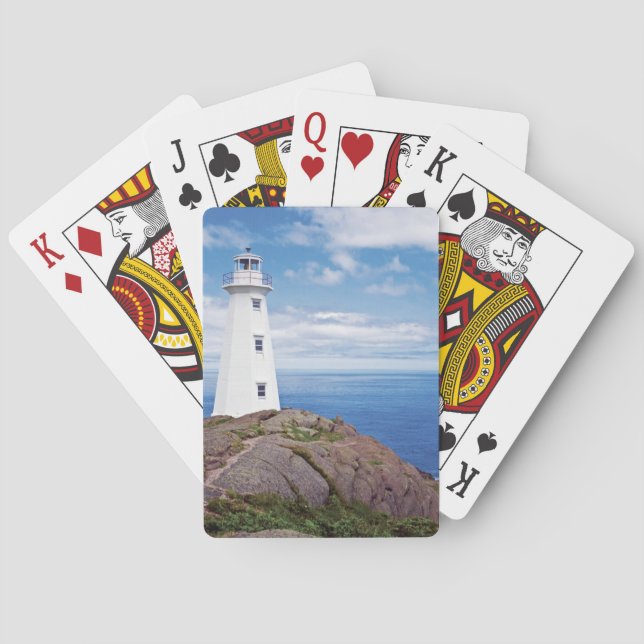 Canada, Newfoundland, Cape Spear National Playing Cards (Back)