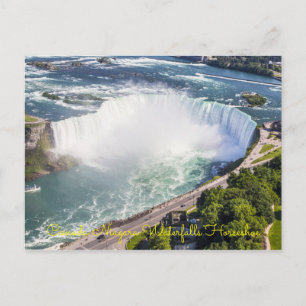 Canada Niagara Waterfalls Horse Skylines Postcards