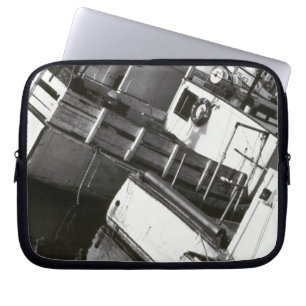 Canada, Nova Scotia, Digby. Fishing boats Laptop Sleeve