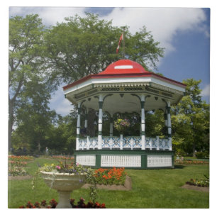 Canada, Nova Scotia, Halifax, Public Gardens. 2 Ceramic Tile