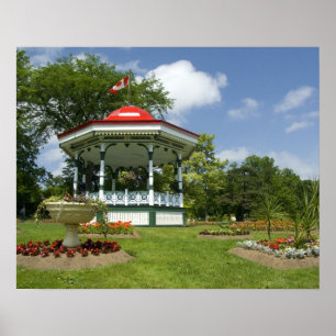 Canada, Nova Scotia, Halifax, Public Gardens. Poster