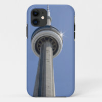 Canada, Ontario, Toronto. Top of CN Tower with