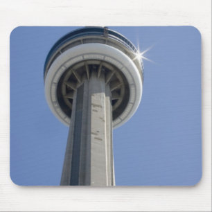 Canada, Ontario, Toronto. Top of CN Tower with Mouse Pad