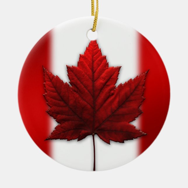 Canada Ornament Souvenir Personalised Canada Gifts (Front)
