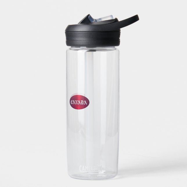 canada oval water bottle (Left)