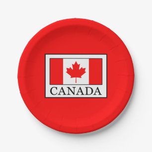 Canada Paper Plate